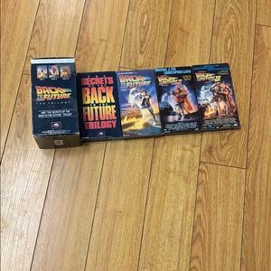 Back to the future 1,2, and 3 vhs tapes